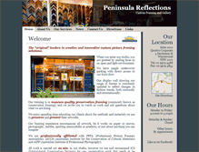 Tablet Screenshot of peninsulareflections.com.au
